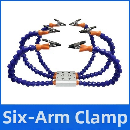 Viacúčelový držiak spájkovacej stanice pre modely lietadiel – pevná konštrukcia a univerzálny držiak na opravu trubiek a obvodov