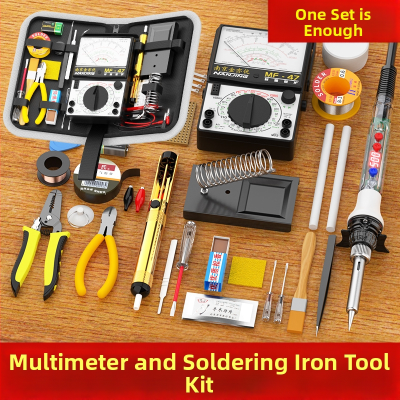 Jingling Multimeter a Spájkovač – Sada Nástrojov pre Elektronické Opravy