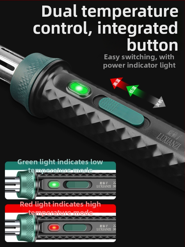 Augstas jaudas lodāmurs, profesionāla un rūpnieciskā līmeņa, lodēšanas pistole elektronikas remontam