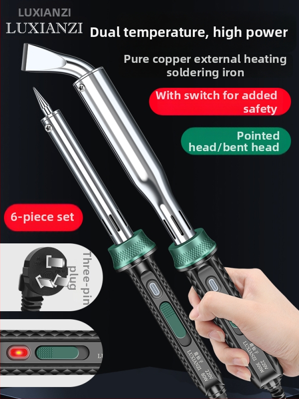 Aukštos galios litavimo įrankis, profesionalaus ir pramoninio lygio, litavimo pistoletas elektronikos remontui