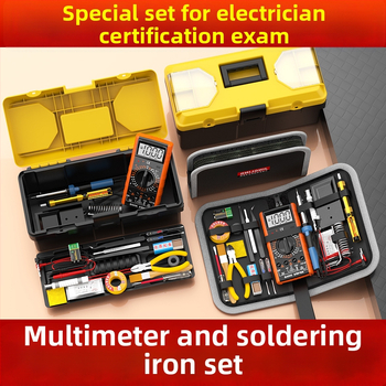 Profesionalus rinkinys: multitesteris ir litavimo įrankis su įrankių dėže, pastovaus temperatūros valdymas, namų ir studentų naudojimui — Ye xuan