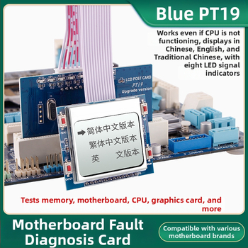 Darbalaukio pagrindinės plokštės diagnostinė kortelė — PCI aptikimas ir aparatūros remontas