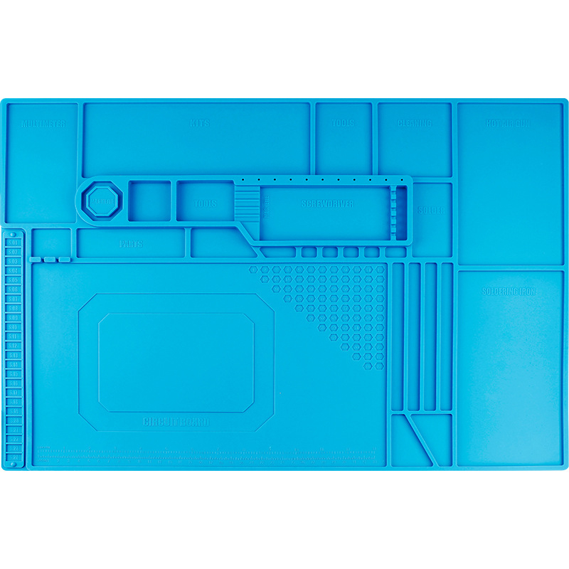 Deer fairy silikoninis darbinis kilimėlis su magnetine paviršiumi, modelis Lxz922063