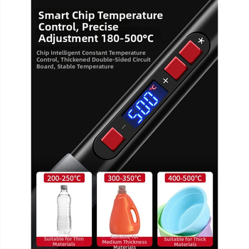 Deer Fairy elektroninis įkaitintas graviravimo ir pjovimo peilis plastikui, KT plokštė, kempinės putos, karšto lydinio grąžtas