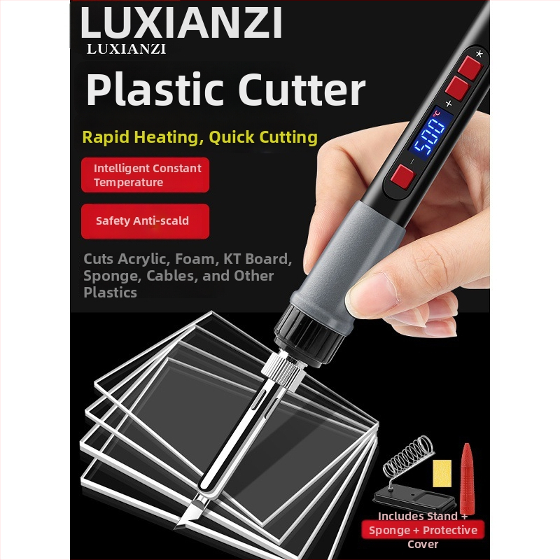 Deer Fairy elektroninis įkaitintas graviravimo ir pjovimo peilis plastikui, KT plokštė, kempinės putos, karšto lydinio grąžtas