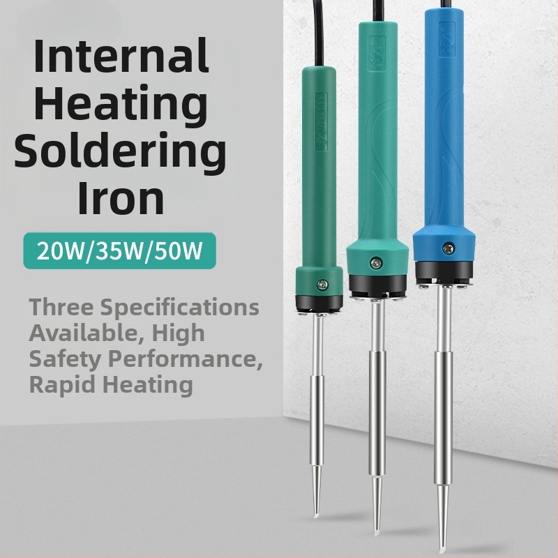 Elektrinis litavimo rinkinys namų naudojimui ir studentams, įskaitant litavimo geležį ir litavimo pistolę