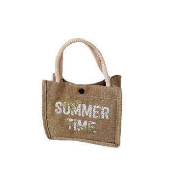 Geantă de mână din in, cu căptușeală de cânepă, formă dreptunghiulară, buzunar deschis, ideală pentru călătorii de agrement (in; căptușire din cânepă; formă dreptunghiulară; buzunar deschis; călătorii de agrement)