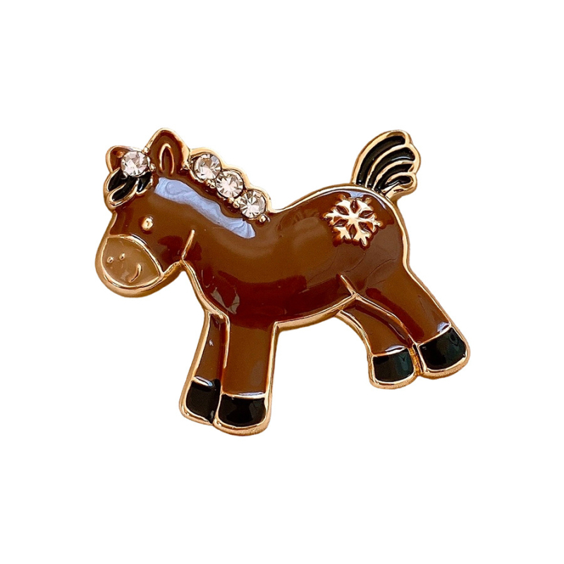 Broš – životinjski oblik, legura, tehnika kapanja ulja, dekorativan i simboličan, ženski modni stil.