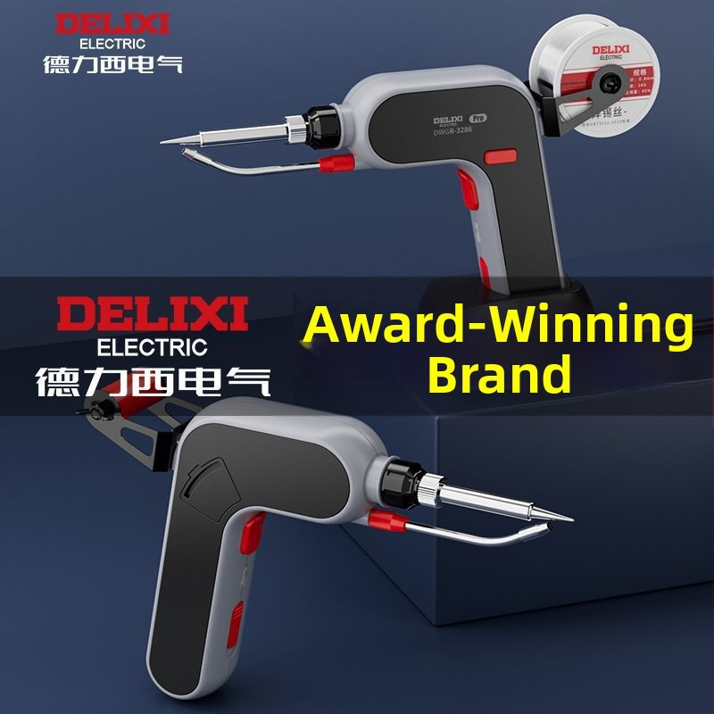 Automātiska lodēšanas pistole – jaudīga, mājsaimniecībai, kompakts instruments (iekšējā apkure; Zīmols Unique)