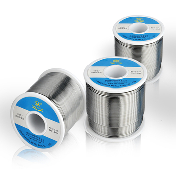 Fir de lipit cu plumb pentru fier de lipit, 55° fir de lipire, Seria Lead, 330°C ±20, 220 A, 10 role în cutie