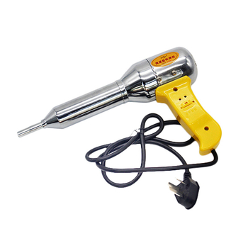 Pistol za zavarivanje toplim zrakom s regulacijom temperature za plast, AC napajanje 220–240V, uključuje zavarivački vrh.