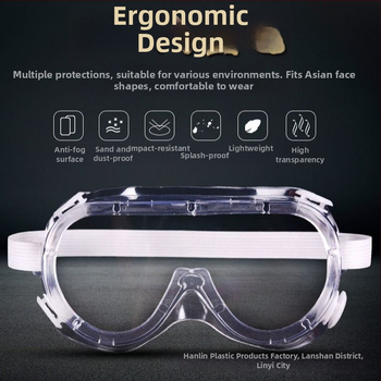 Aizsargbrilles metināšanai, elastīgā siksna, PVC+PC materiāls, HD caurlaidība, putekļu un triecienizturība (Modelis: četr-gredzenveida brilles; Materiāls: PVC+PC; Siksna: elastīga; Caurlaidība: HD; Funkcijas: putekļi un triecieni)