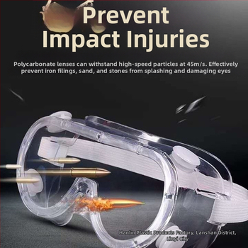 Aizsargbrilles metināšanai, elastīgā siksna, PVC+PC materiāls, HD caurlaidība, putekļu un triecienizturība (Modelis: četr-gredzenveida brilles; Materiāls: PVC+PC; Siksna: elastīga; Caurlaidība: HD; Funkcijas: putekļi un triecieni)