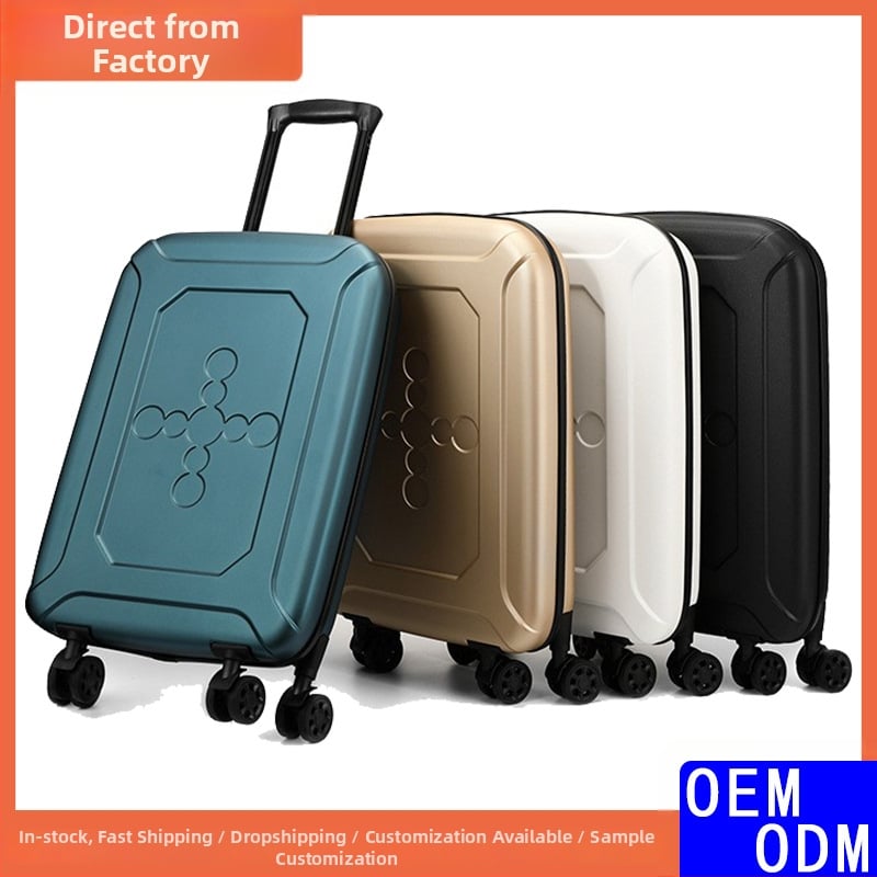 Sklopivi kofer s univerzalnim kotačićima – ABS/PC materijal, vodootporan, protiv krađe, model Folding ZD-869008