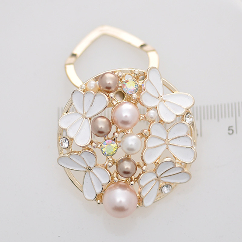 Brošňa pre ženy, kórejská verzia, diamantové vsadenie, zliatina, Limu