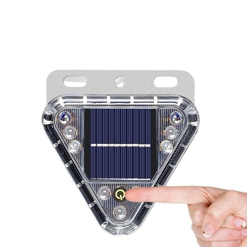 Solarna upozoravajuća strob svjetla za kamione i motocikle, bežično LED stražnje svjetlo