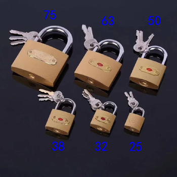 Kućni katanc, željezno tijelo, pocinčana površina, debeli dizajn, vodootporan i čvrst; modeli 20/25/32/38/50/63/75; pogodan za vrata prostorija, metalne i drvene vrata, ormariće i prtljagu