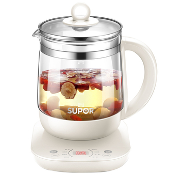 Supor zdravstveni lonac za kućnu upotrebu sa staklenim unutrašnjim spremnikom, model SW-15YJ33, kapacitet 1–1,5 L, 220V, 500–1000W
