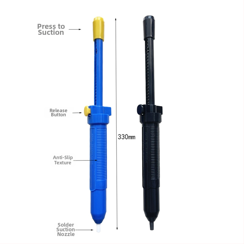 CMT-107/108 Tin lodēšanas sūkšanas pistole - Rokas vadāma, Augsta sūcēja jauda, Garš rokturis