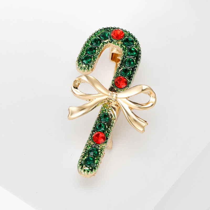 Broš Berry Jewelry od legure — ženski stil, završna obrada s dijamantima, dekorativno
