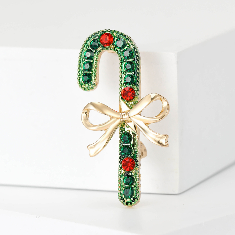 Broš Berry Jewelry od legure — ženski stil, završna obrada s dijamantima, dekorativno