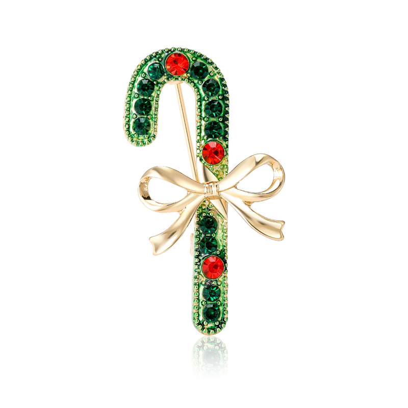 Broš Berry Jewelry od legure — ženski stil, završna obrada s dijamantima, dekorativno