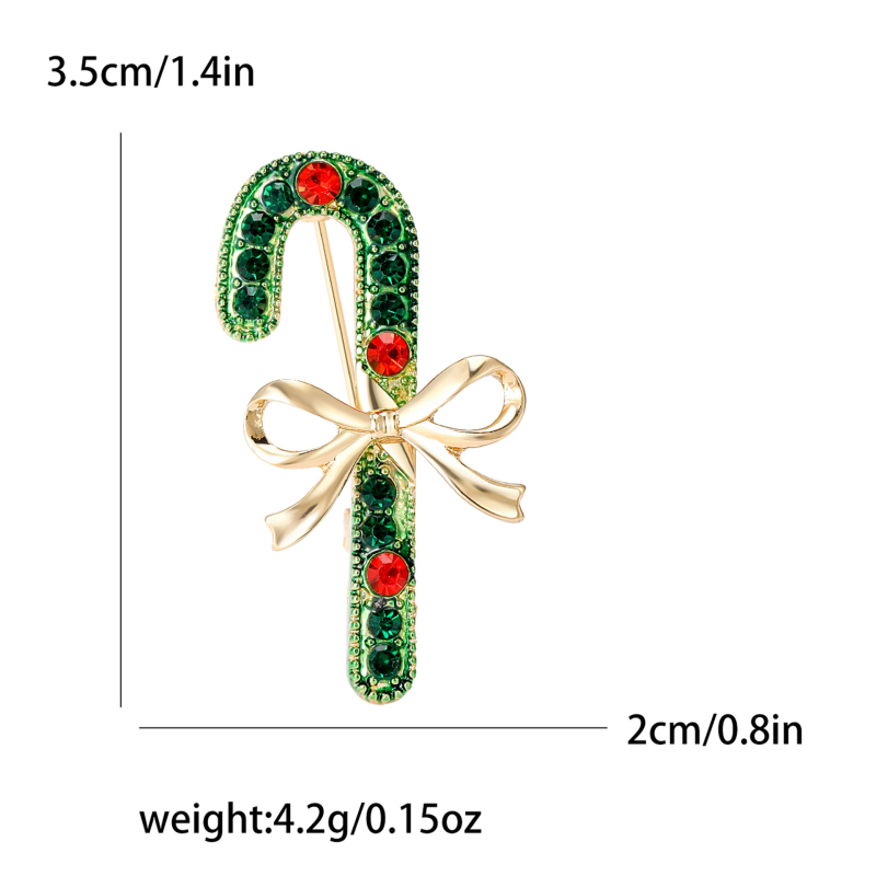 Broš Berry Jewelry od legure — ženski stil, završna obrada s dijamantima, dekorativno