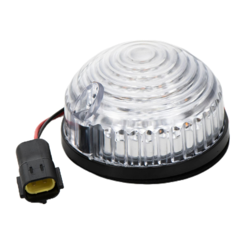 2 set prednjih bočnih svjetala za Land Rover Defender 90/110 (1983-1990) – LED+plastika, 12V, Dio broj 027-2W/3W-WX