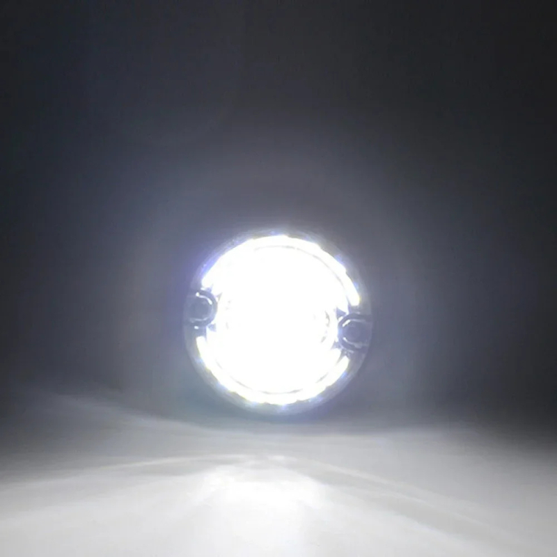 2 set prednjih bočnih svjetala za Land Rover Defender 90/110 (1983-1990) – LED+plastika, 12V, Dio broj 027-2W/3W-WX