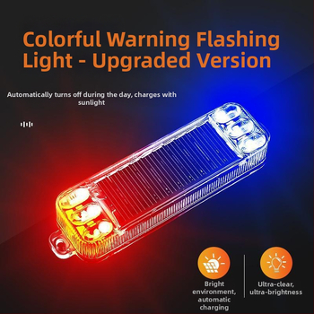 Päikesega toidetav LED tagatuli, veekindel, 4500K, tööiga 50 000 tundi