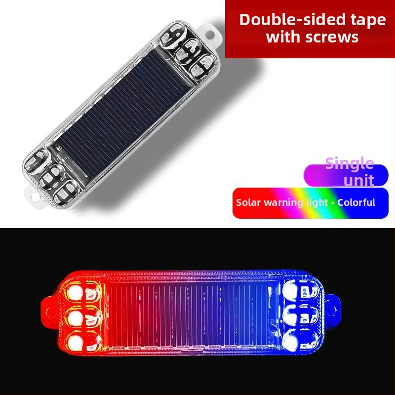 Päikesega toidetav LED tagatuli, veekindel, 4500K, tööiga 50 000 tundi