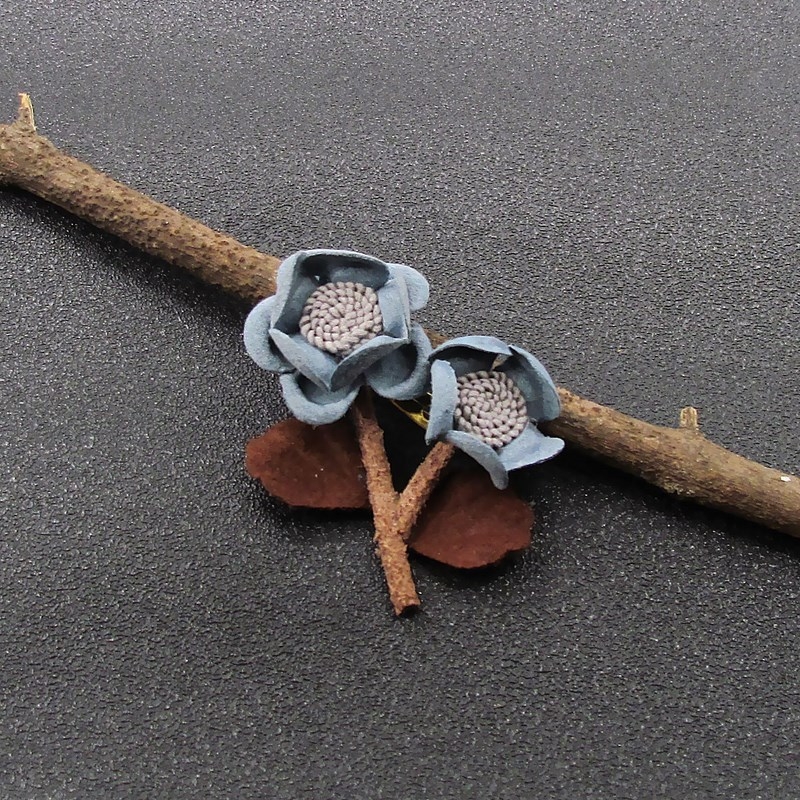 Cvjetna broš na kaput i šal, japansko-korejski stil, mješavina materijala, dekorativna broš, unisex