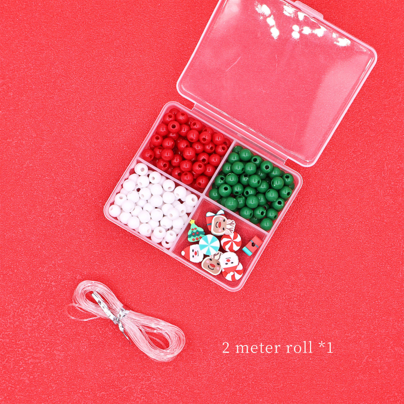 DIY súprava na náramok s korálkami — ručne vyrobená, Materiál: plast/živica, Úprava: maľovanie, Štýl: originálny dizajn, Jeseň 2024