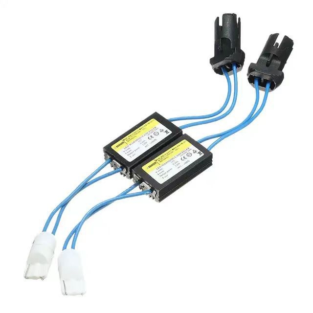T10 LED dekoder za auto — aluminijsko kućište, univerzalna kompatibilnost; 12V, 0,23A, 5W, 60.000 sati