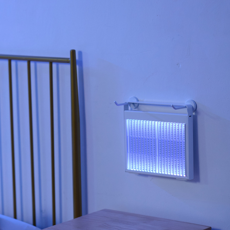 Zidna tiha lampa za ubijanje komaraca s ultrazvučnim repelentom, za unutarnju i vanjsku upotrebu (studentski domovi i restorani)