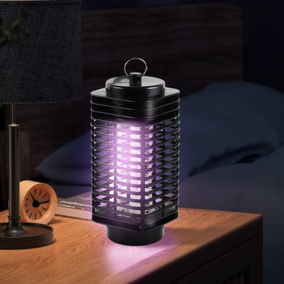 Lampa za ubijanje komaraca – unutarnja/vanjska upotreba, LED zamka, PP kućište, 120 g, pogodno za 11–20 m², 360° rotacija