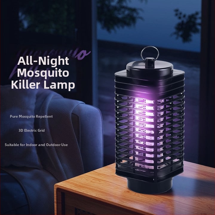 Lampa za ubijanje komaraca – unutarnja/vanjska upotreba, LED zamka, PP kućište, 120 g, pogodno za 11–20 m², 360° rotacija