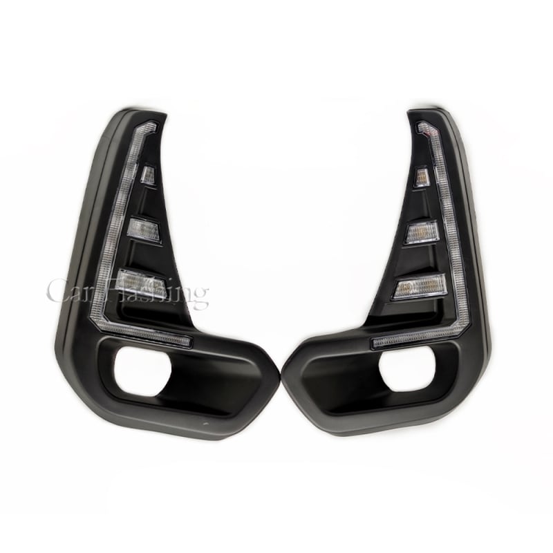 Toyota Hilux Revo 20-22 ködlámpa nappali menetfénnyel, ABS+LED, 8W, 12V, 800LM, IP67