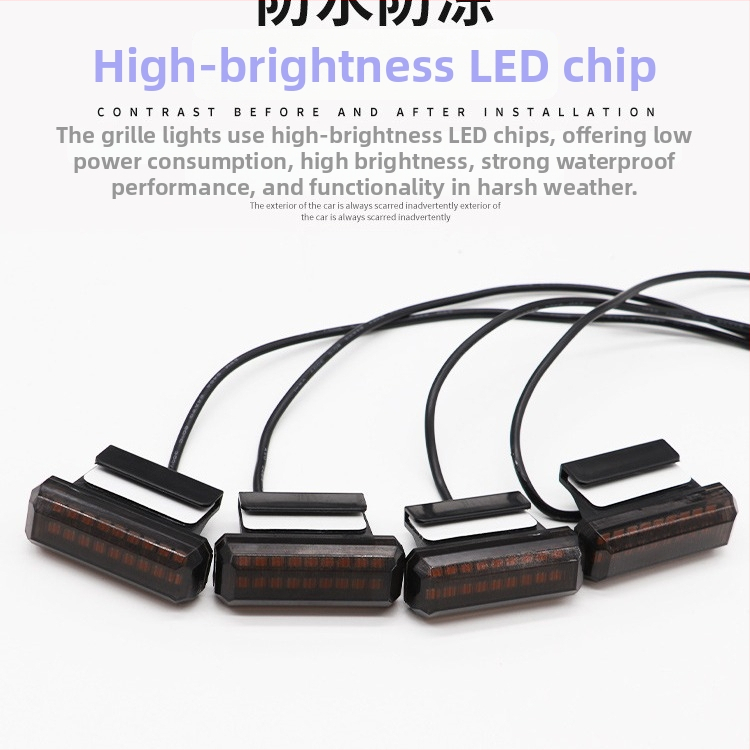 Subaru centrālās restes DRL LED korpuss, 12V, 10W, aizsardzības līmenis 3, darba ilgums 10000 stundas