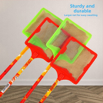 Plastikinis musėms plaktukas – netoksiškas, bekvapas, paprastas stilius, tinkamas musių ir uodų kontrolei