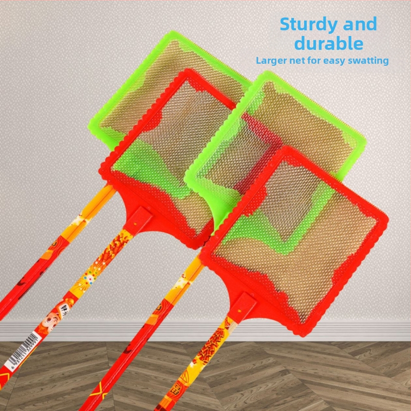 Plastikinis musėms plaktukas – netoksiškas, bekvapas, paprastas stilius, tinkamas musių ir uodų kontrolei