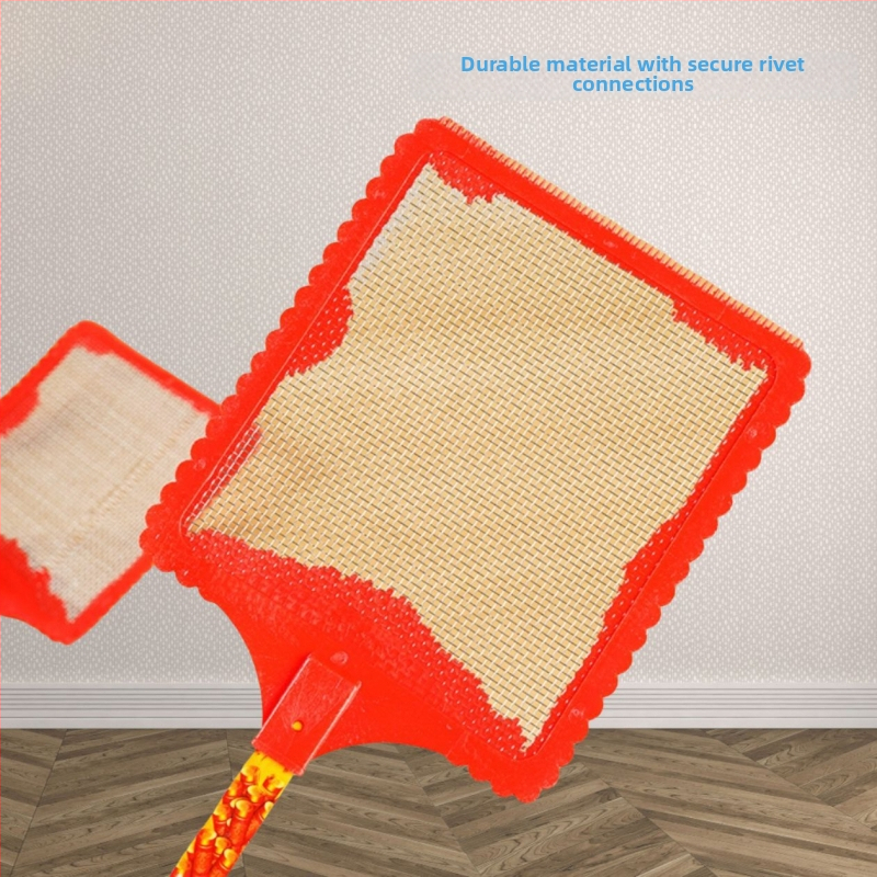 Plastikinis musėms plaktukas – netoksiškas, bekvapas, paprastas stilius, tinkamas musių ir uodų kontrolei