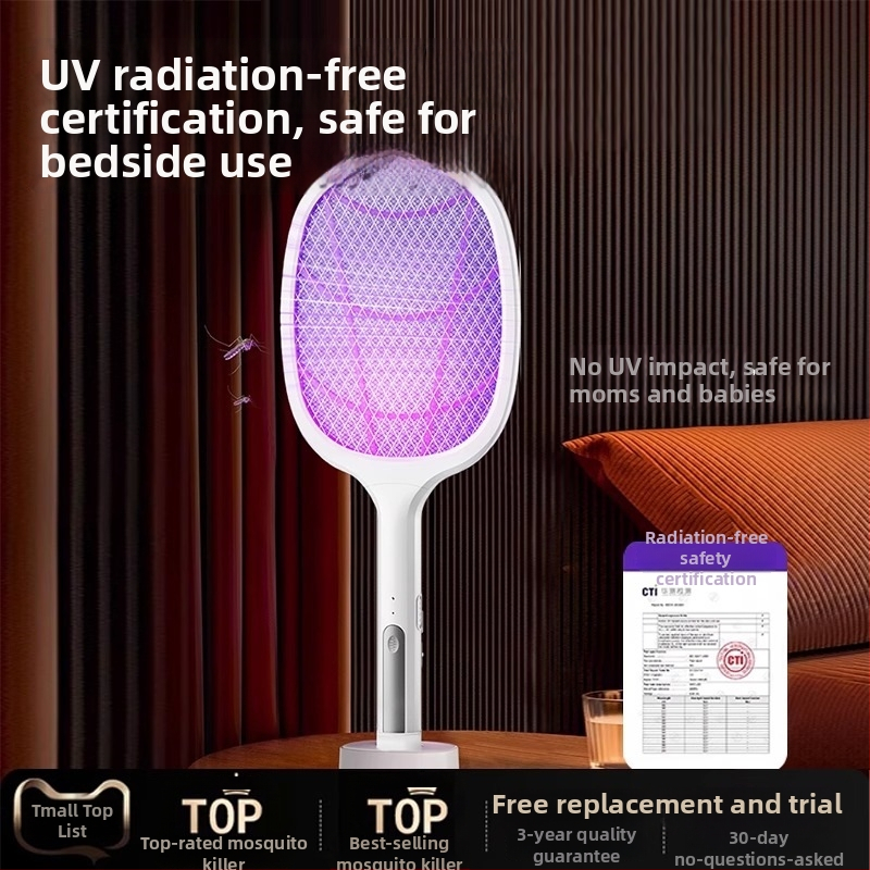 Įkraunamas elektros uodų gaudyklė namų naudojimui – dviejų funkcijų spąstai ir naikinti lemputė