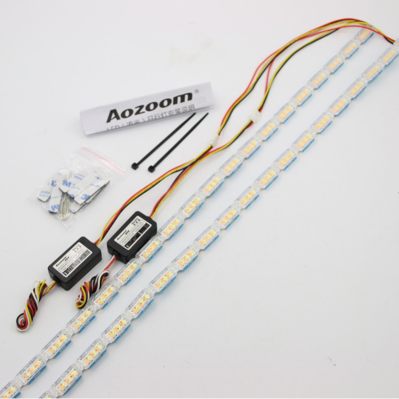 Aozoom LED dnevna rasvjeta, 12V, 20W, 6000 lm, All-in-One kućište