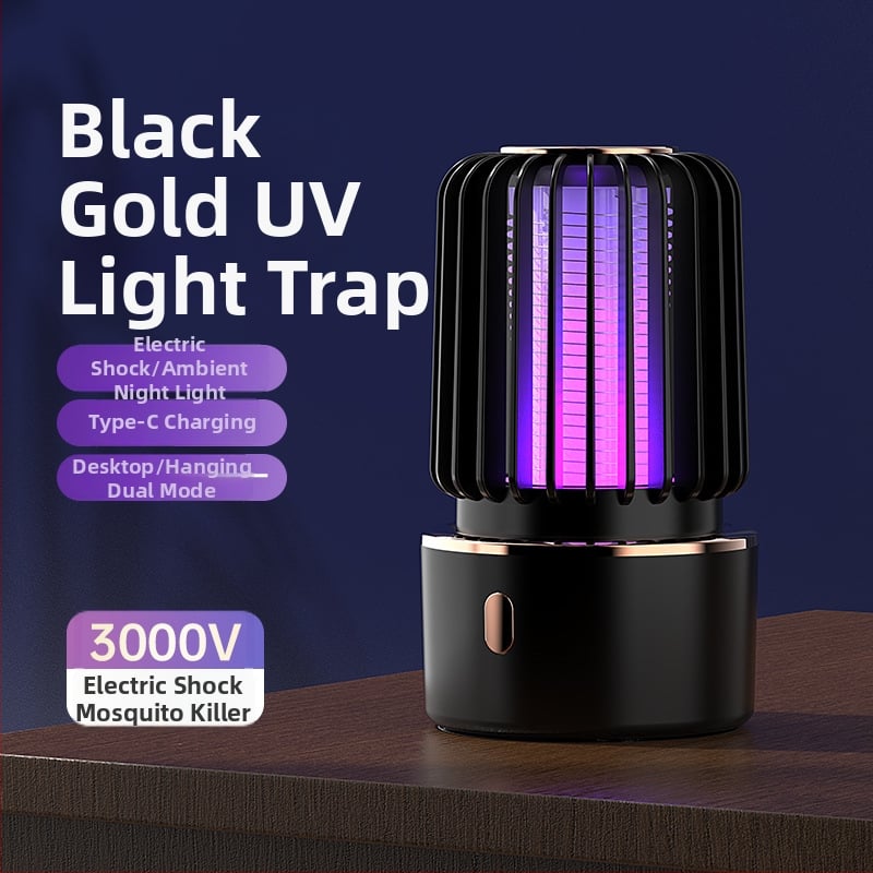 Električna lampa za ubijanje komaraca, USB punjiva, unutarnja upotreba, pravokutnog oblika, model Ys-001, 5V, 5W