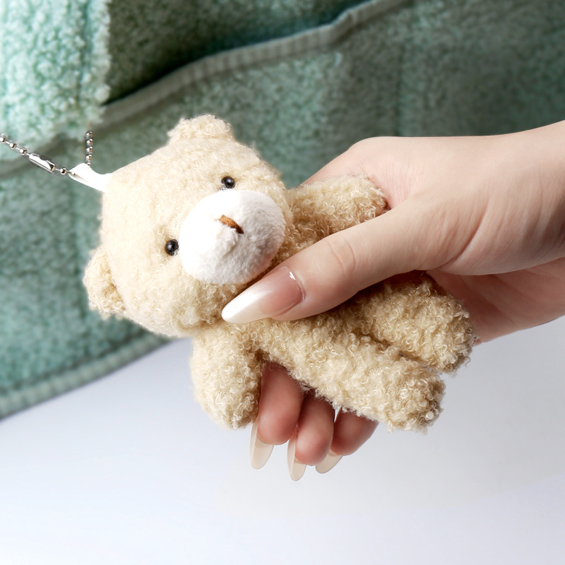 Plüss baba pelenkatartó táska – nagy kapacitású kézitáska, városi minimalista stílus, pamut bélés