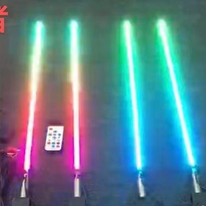 Цветна антена светлина за камиони, автомобили и мотори, 12V LED лампа