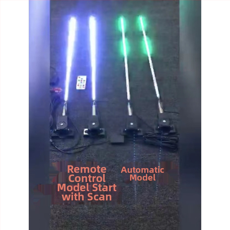 Farebné LED anténne svetlá pre nákladné vozidlá, autá a motocykle, 12V