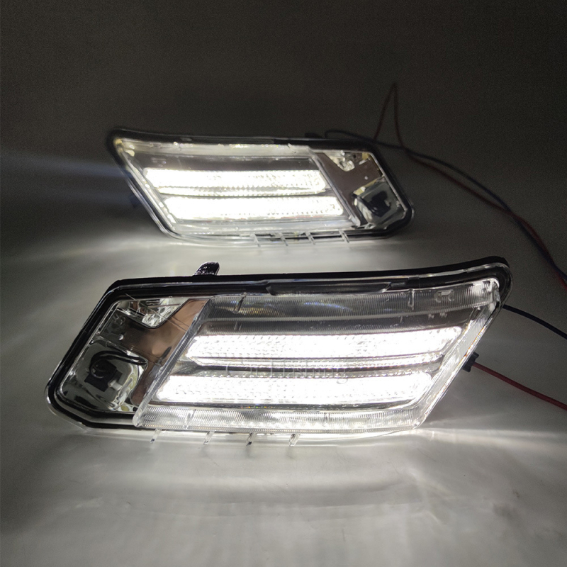 Volvo XC60 2009-2013 nappali menetfény és első ködfényszóró, ABS+LED, 12V, 8W, 800LM, IP67