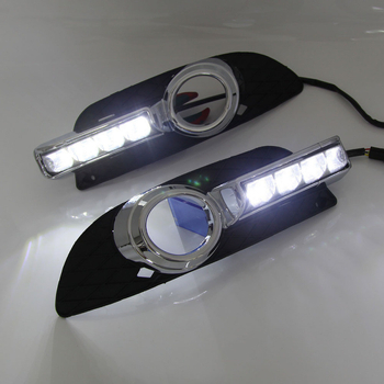 Sklop maglenke za Mitsubishi Lancer (10-13) – C-Type + LED, ABS, IP67, 2000 lm, 6000K, 2A